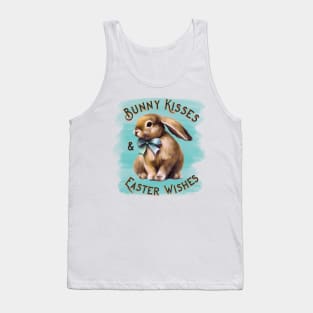 Bunny kisses and Easter wishes Tank Top